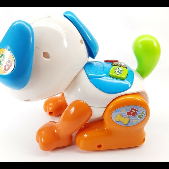 Vtech Shake Sounds Learning Pup Electronic Interactive Toy Educational Puppy Dog - Picture 5 of 8